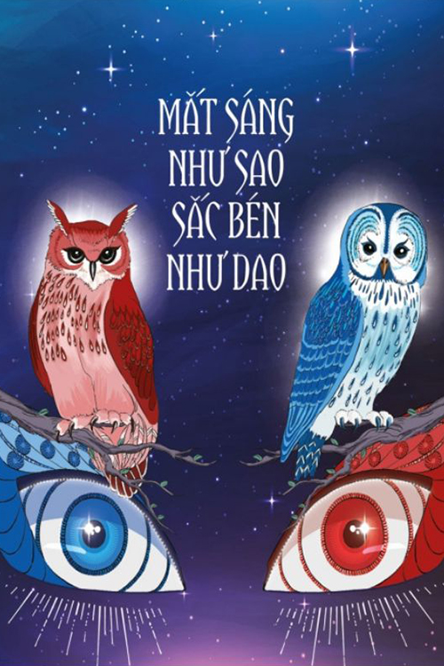 Mắt sáng như sao sắc bén như dao