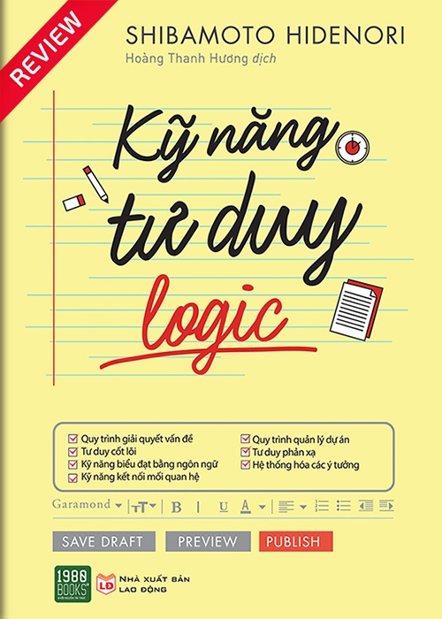 [Sách review] Kỹ năng tư duy logic